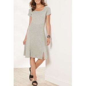 Soft Surroundings Tali Cotton Knee Length Dress